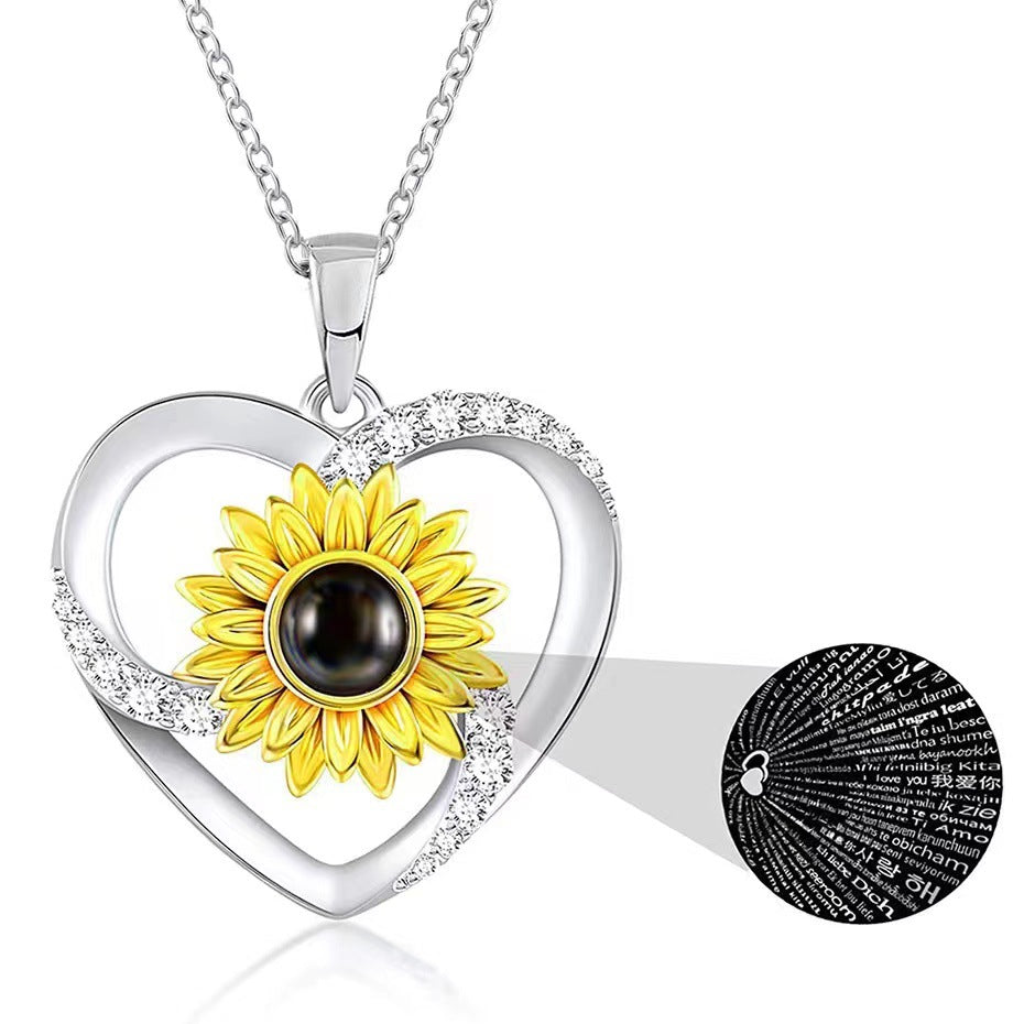 Curaçao Sunflower Necklace For
