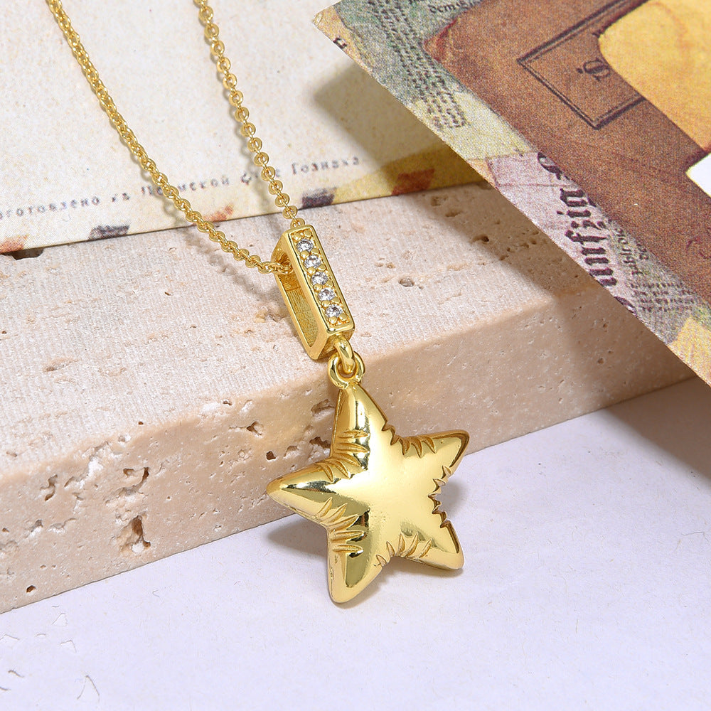 Curaçao Heart copper inlaid Necklace