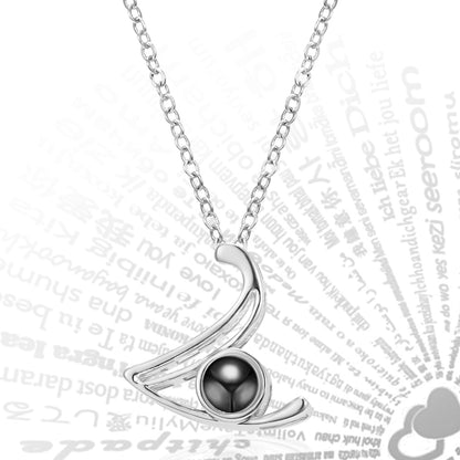 Curaçao Letters Pendant Languages Necklace