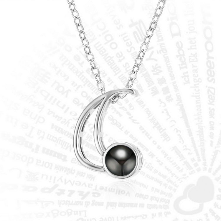 Curaçao Letters Pendant Languages Necklace