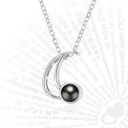 Curaçao Letters Pendant Languages Necklace