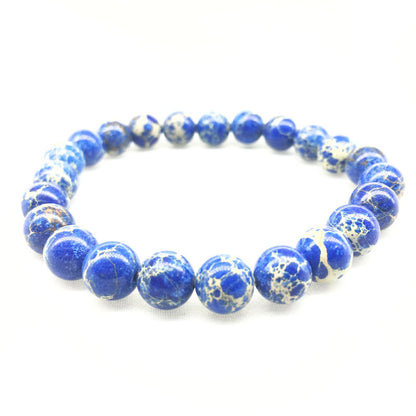 Curaçao buddha bead bracelet