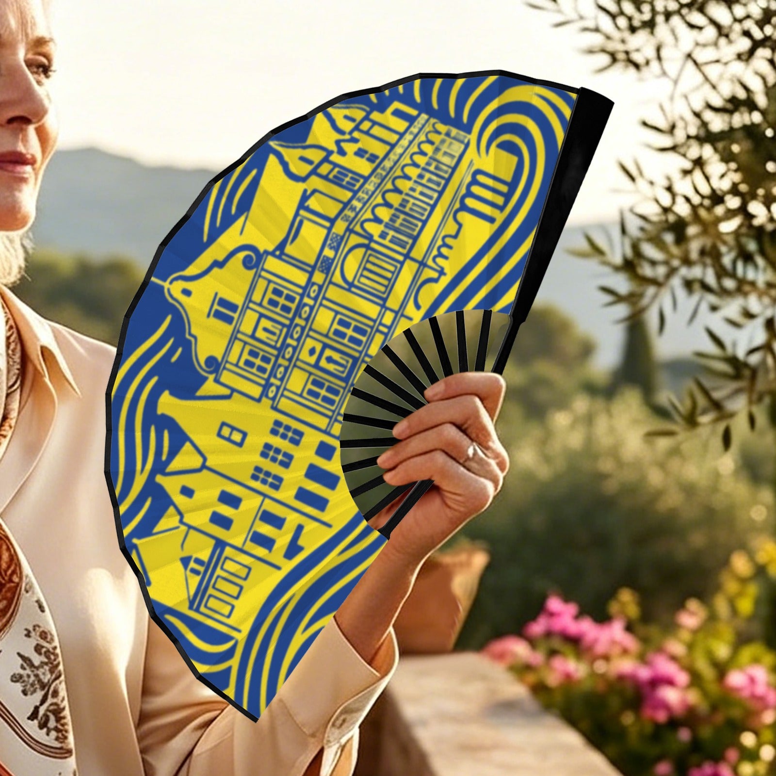 Curacao Folding Fan