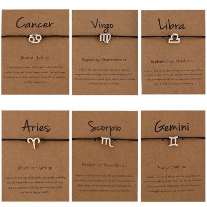 Curaçao constellation zodiac sign Bracelet