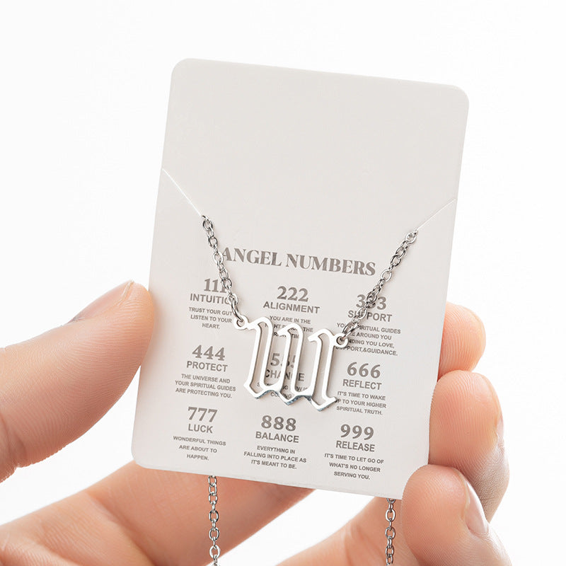 Curaçao Angel Lucky number Necklace