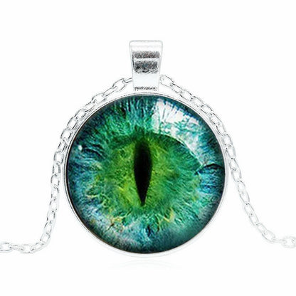 Curaçao cats eye longans Necklace