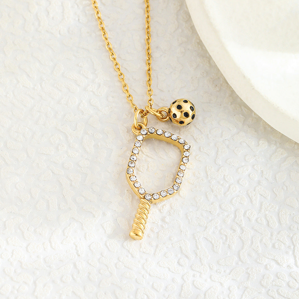 Curaçao Steel basketball football Necklace
