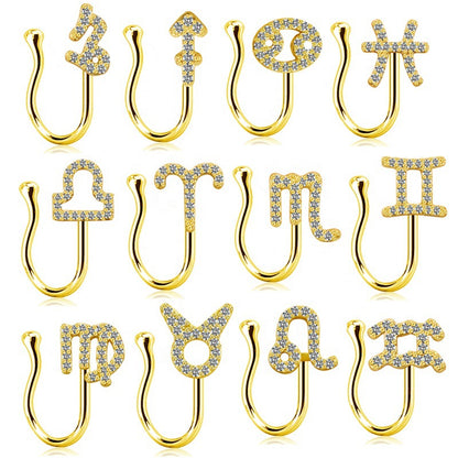 Curaçao constellation nose ring