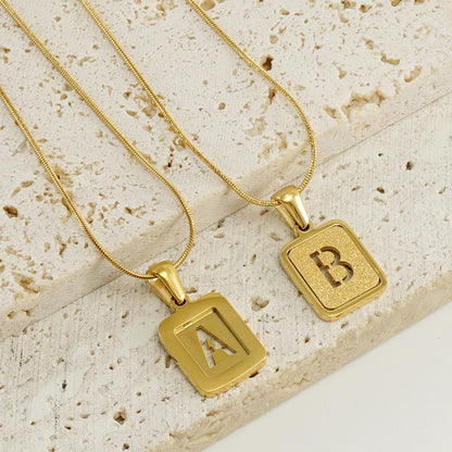 Curaçao alphabet necklace letters