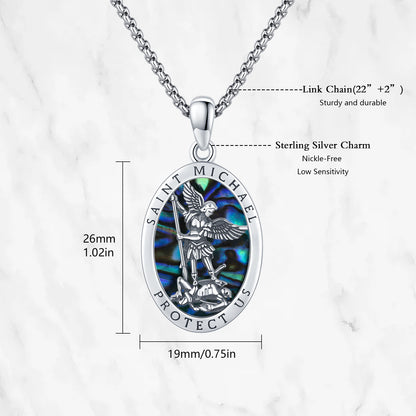 Curaçao Shell Abalone Saint Necklace