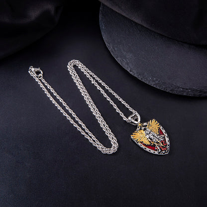Curaçao Angel Vintage christian Necklace