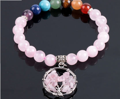 Curaçao Crystal beaded bracelet