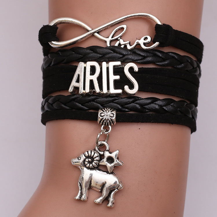 Curaçao constellation weave bracelet