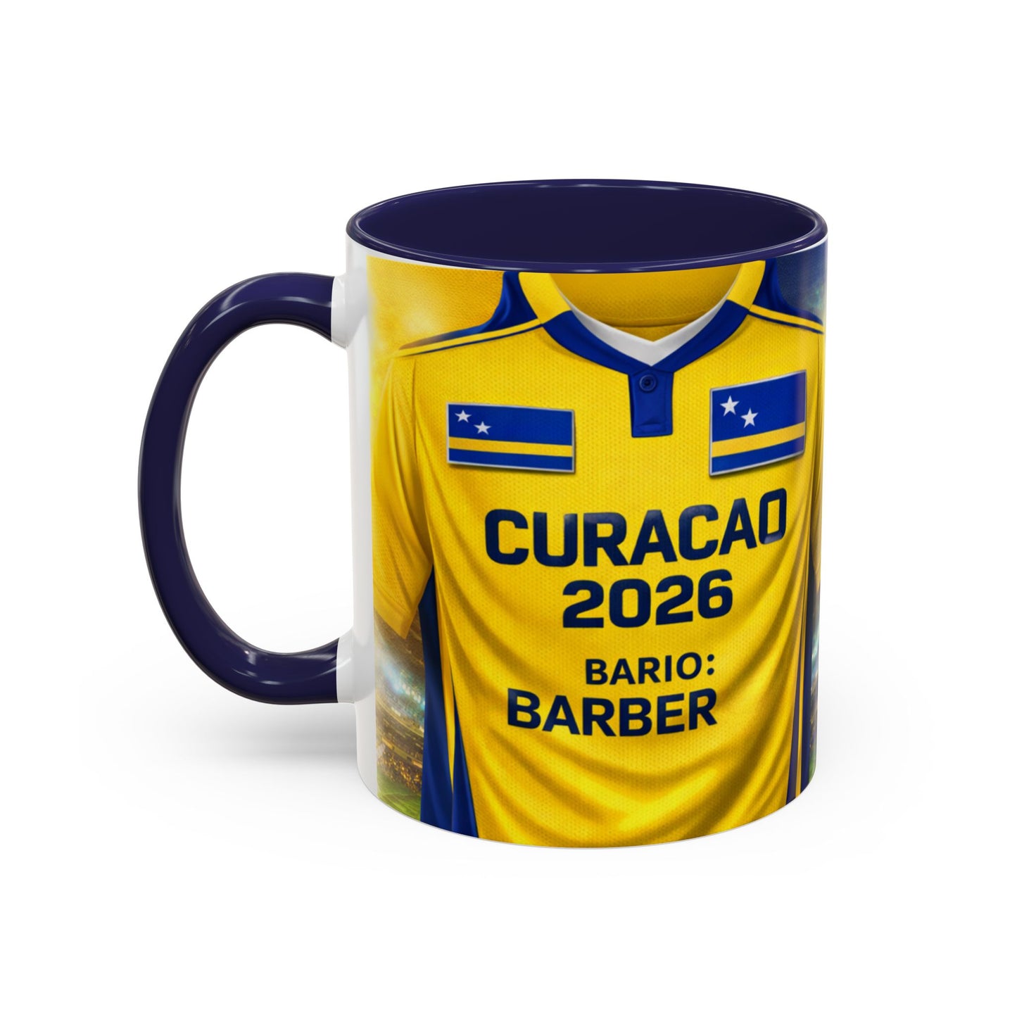 Curaçao Soccer Jersey Mug