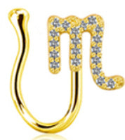 Curaçao constellation nose ring