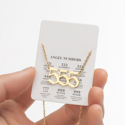 Curaçao Angel Lucky number Necklace