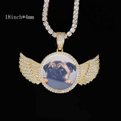 Curaçao Angel wings medallions Necklace