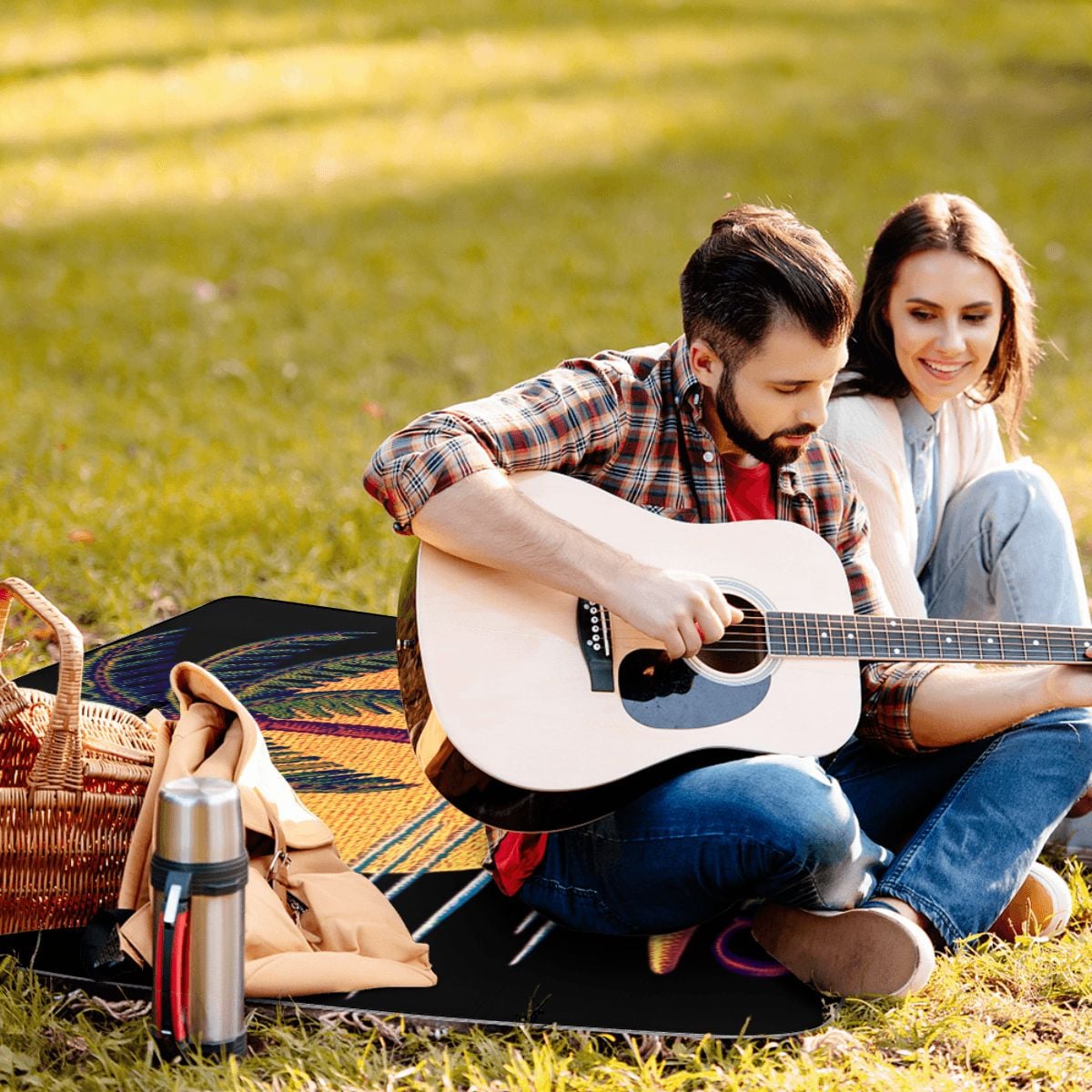 Curacao Foldable Picnic Blanket