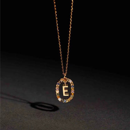 Curaçao colored rhinestone necklace