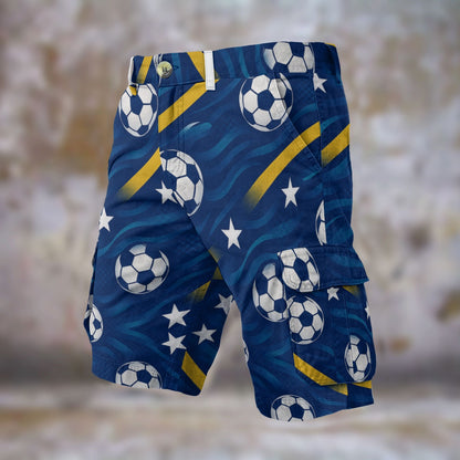 All-Over Print Men's Cargo Shorts