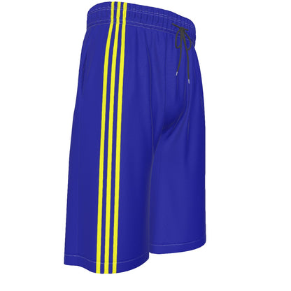 All-Over Print Men's Over-The-Knee Shorts