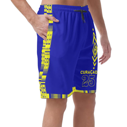 All-Over Print Men's Casual Short Pants