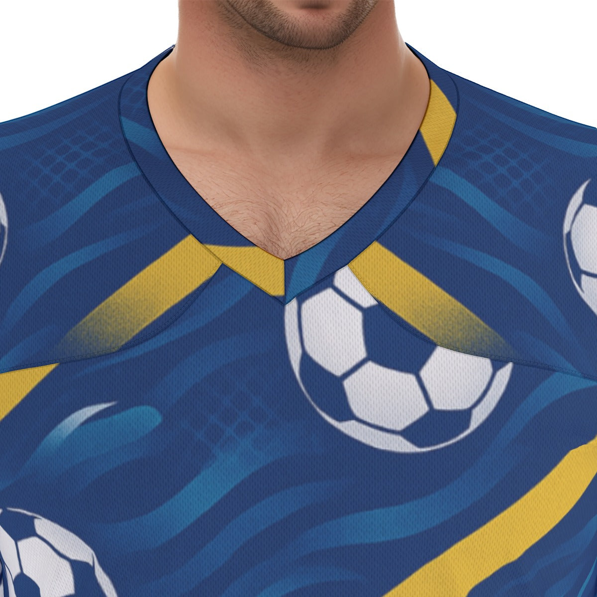 All-Over Print Men's Football  Jersey