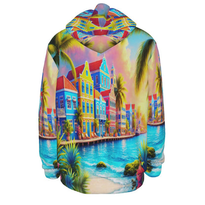 All-Over Print Men's Thicken Pullover Hoodie