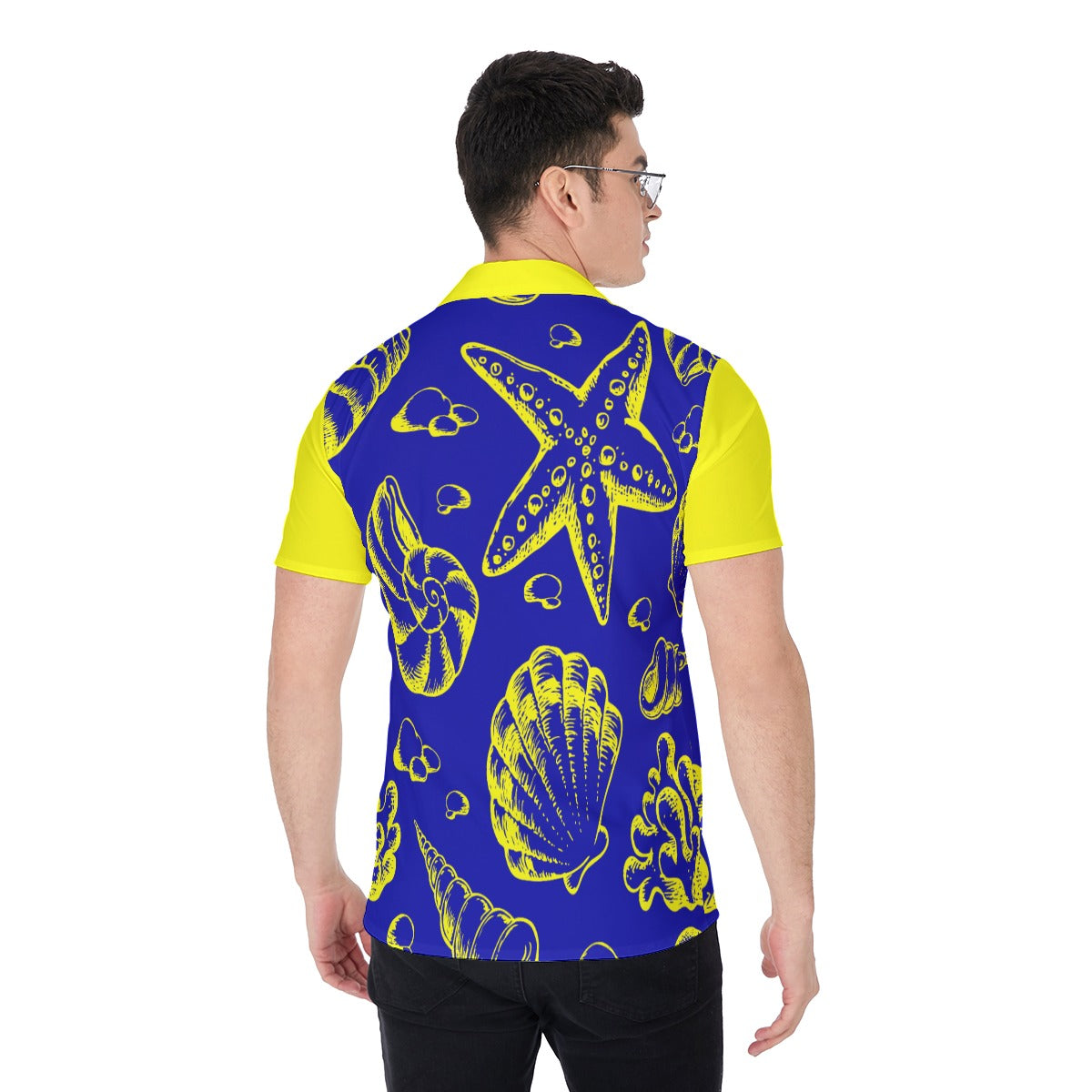 All-Over Print Men's Shirt