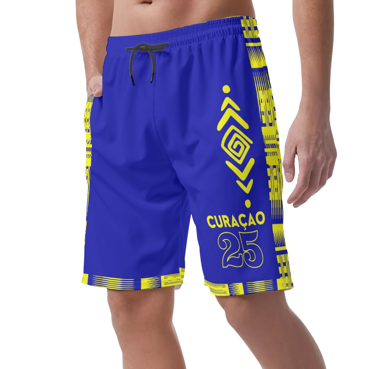 All-Over Print Men's Casual Short Pants