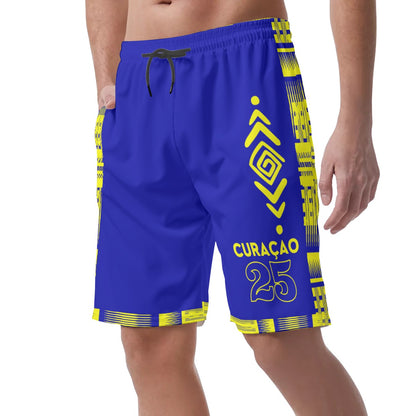 All-Over Print Men's Casual Short Pants