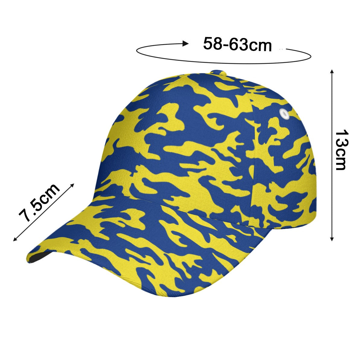 All-Over Print Peaked Cap With Box