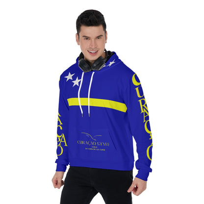 All-Over Print Men's Thicken Pullover Hoodie