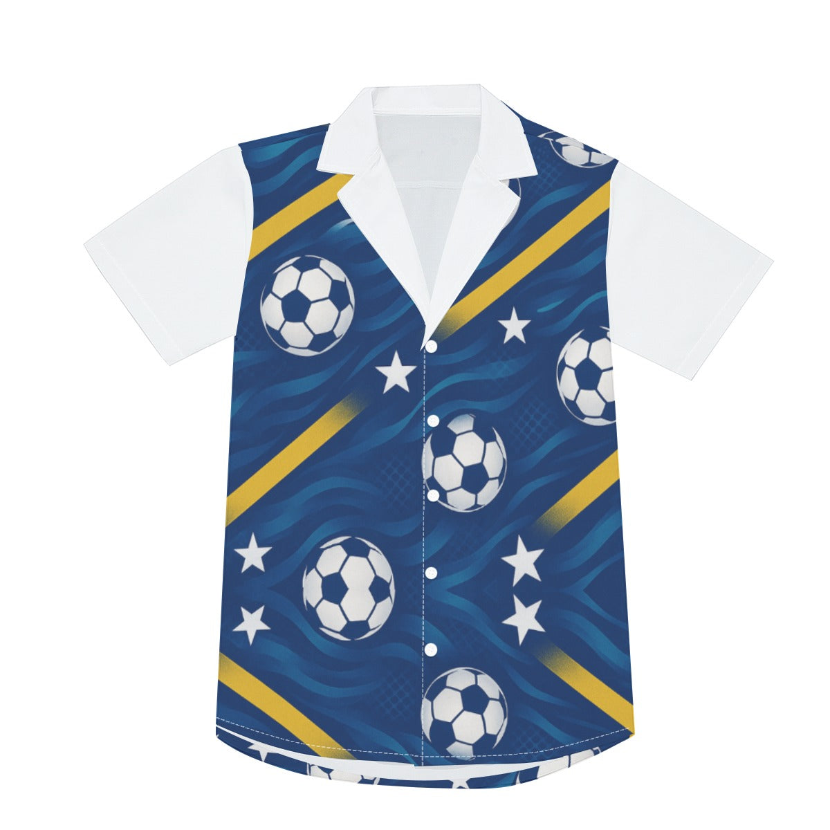 All-Over Print Men's Deep V-neck Short Sleeve T-shirt