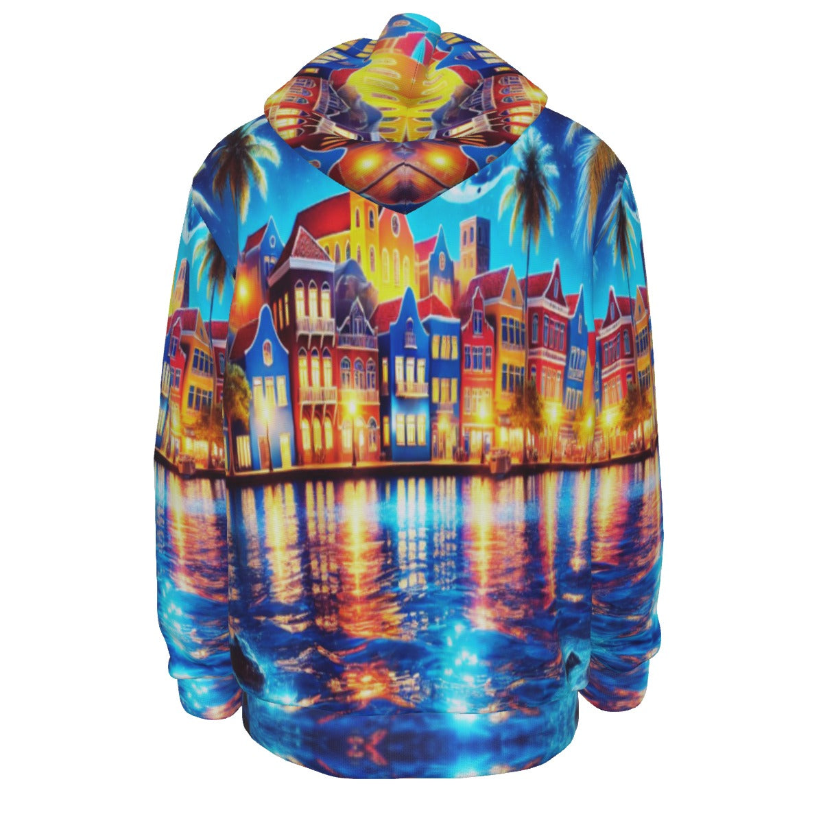 All-Over Print Men's Thicken Pullover Hoodie