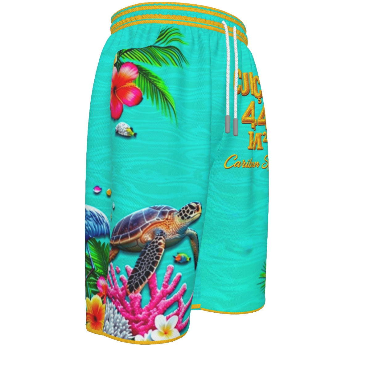 All-Over Print Unisex Straight Casual Short | 245GSM Cotton
