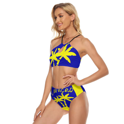 All-Over Print Women's Cami Keyhole One-piece Swimsuit