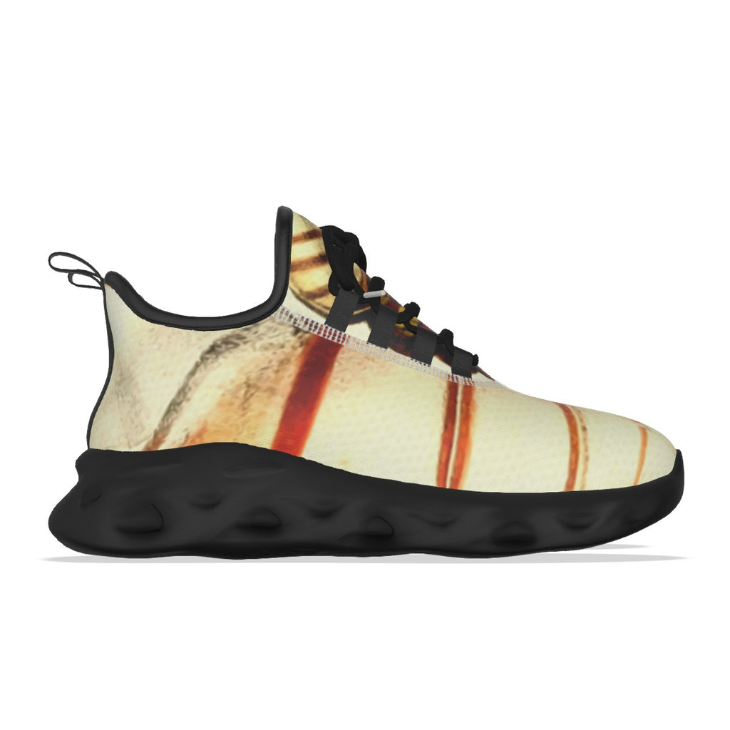 Curacao Flag Color Men's Light Sports Shoes
