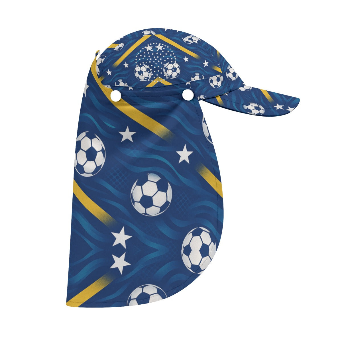 Sun Hat With Neck Flap