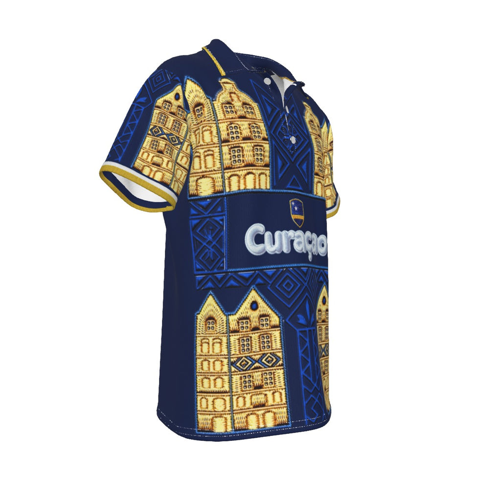 All-Over Print Men's Polo Shirt