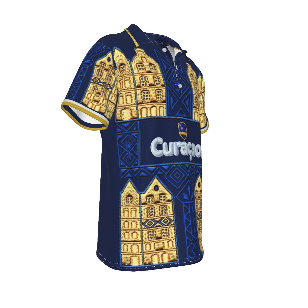 All-Over Print Men's Polo Shirt