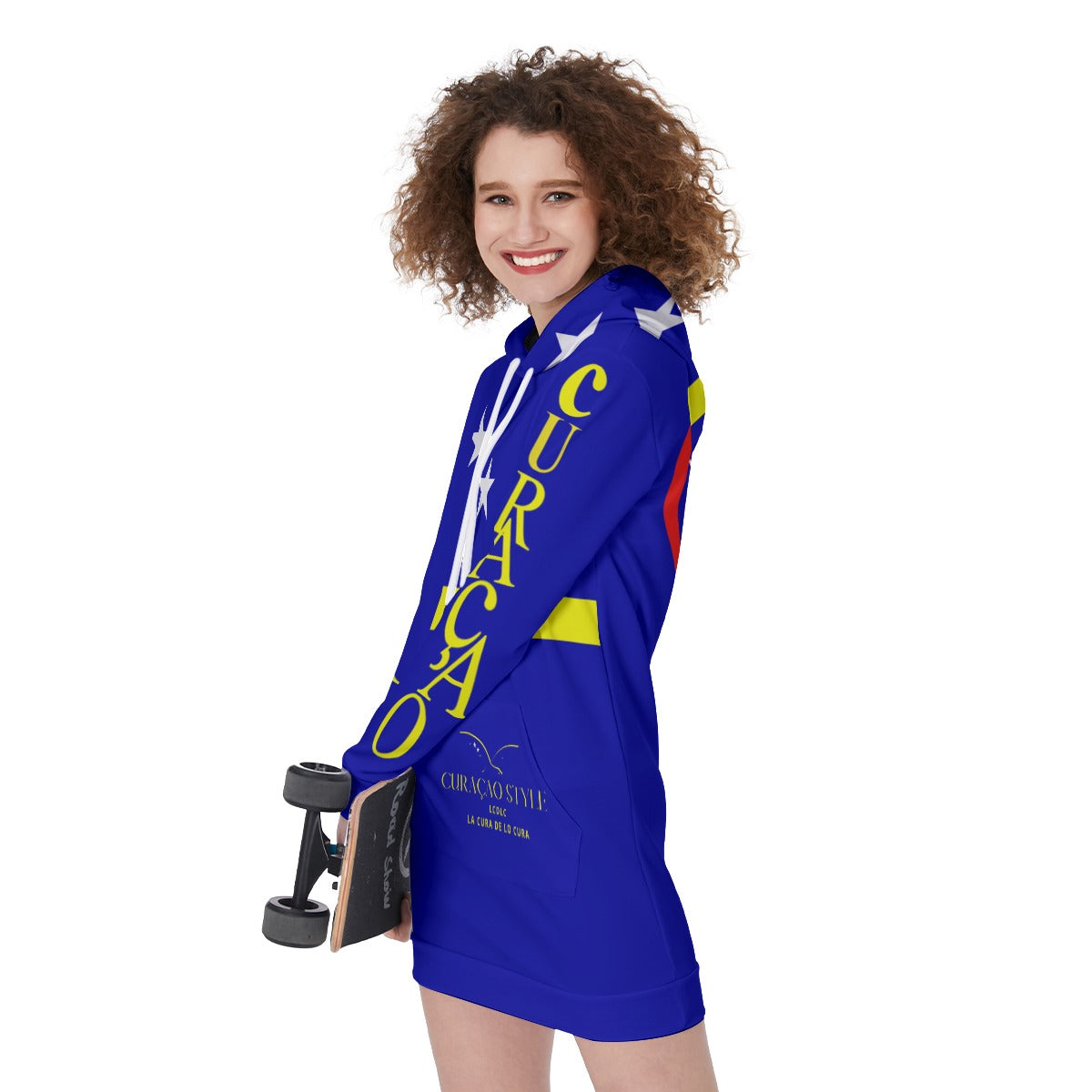 All-Over Print Women's Long Hoodie