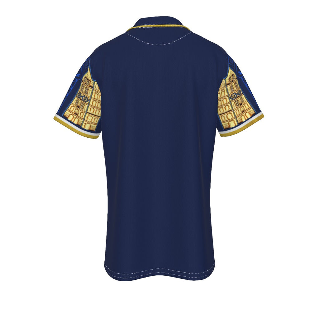 All-Over Print Men's Polo Shirt