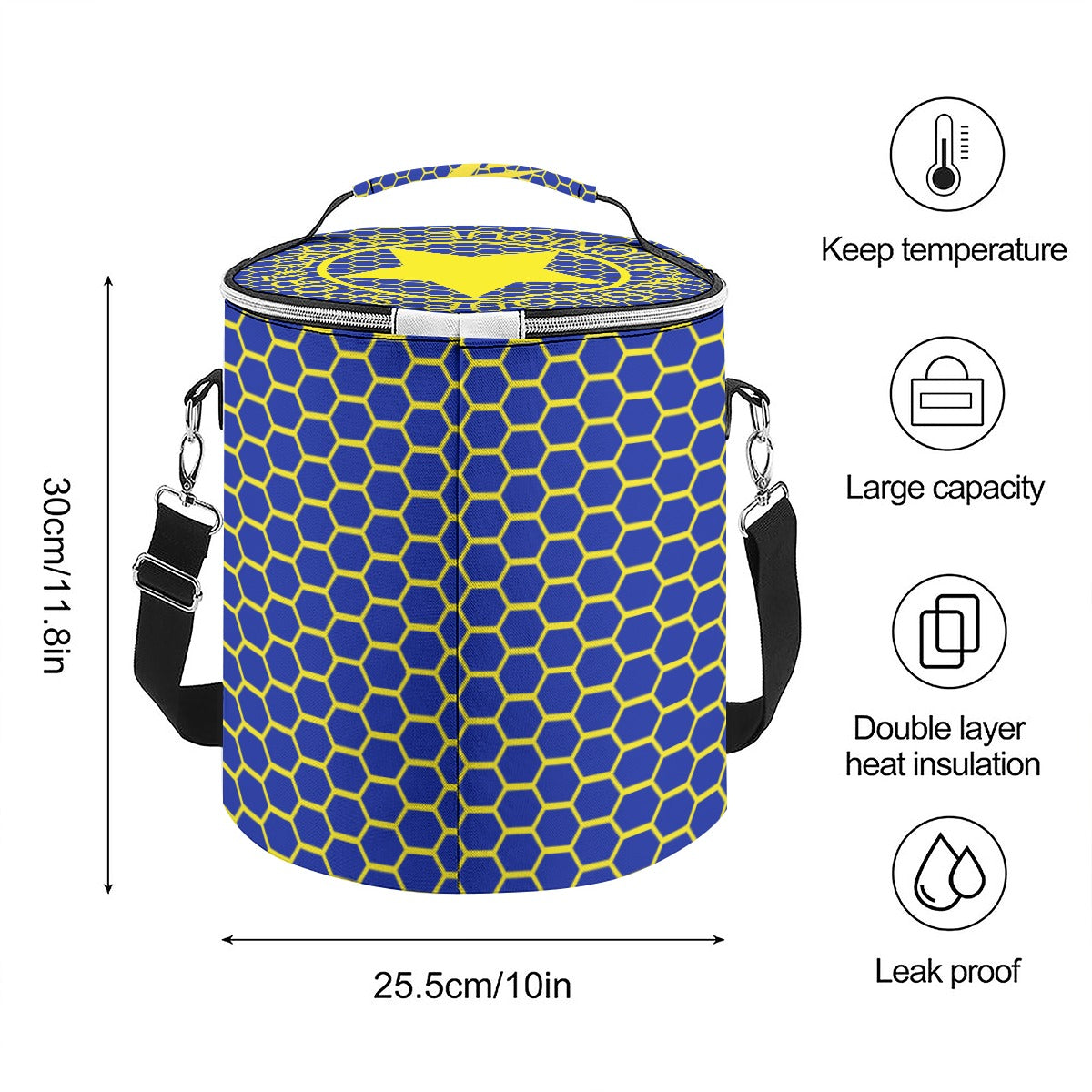 Insulated Cylinder Cooler Bag