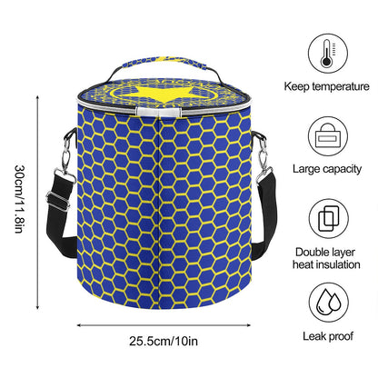 Insulated Cylinder Cooler Bag