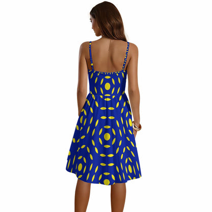 Curaçao all over print Dress