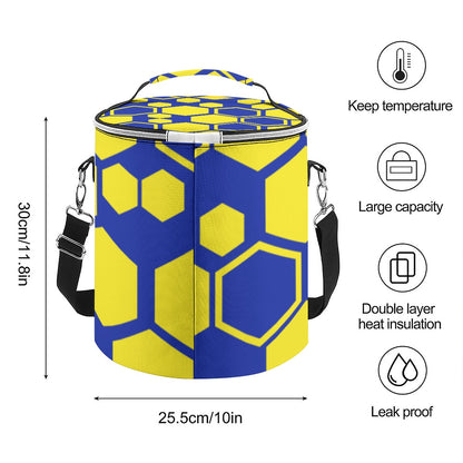 Insulated Cylinder Cooler Bag