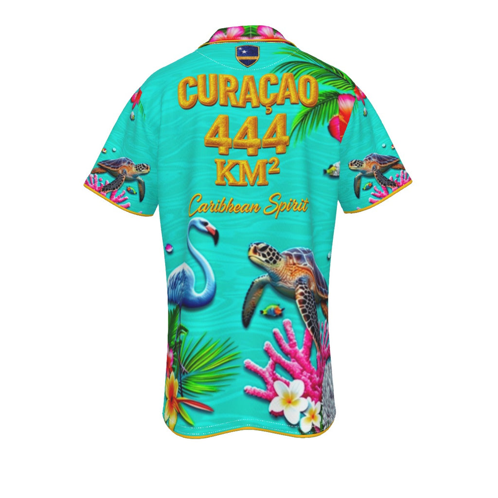 All-Over Print Men's Polo Shirt