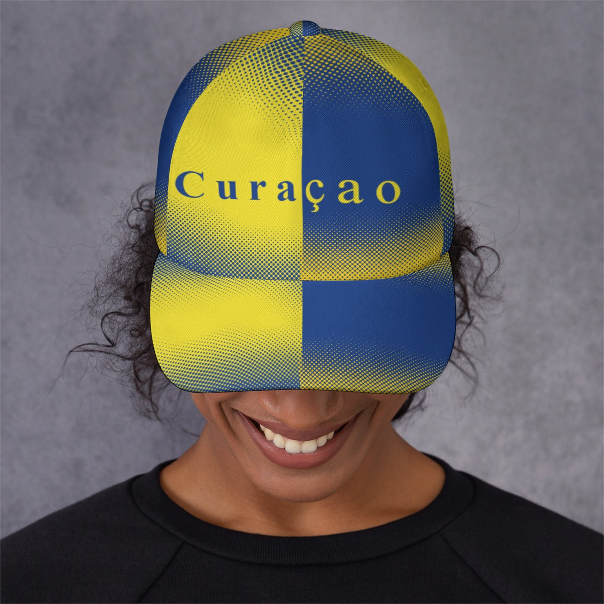 All-Over Print Peaked Cap With Box
