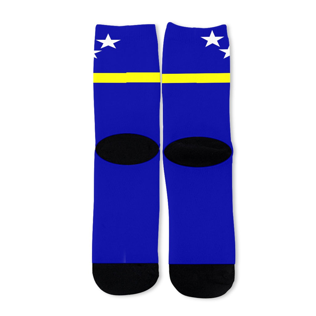 Curaçao Flag Color Long Socks